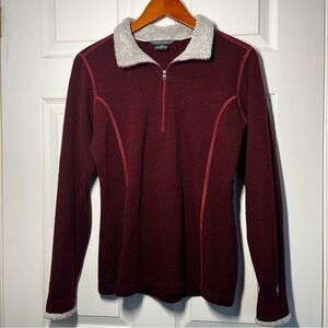 KUHL Quarter Zip Alaska Fleece Pullover Size Medium